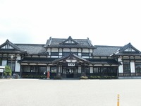 旧大社線大社駅でライトアップを実施…12月7日まで 画像