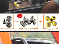 B110サニー、B120サニトラ用ノブアダプター発売…社外エアバルブが取付可能に 画像