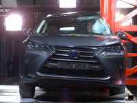 【ユーロNCAP】レクサス の新型SUV、NX …最高評価の5つ星を獲得 画像