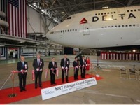 デルタ航空、成田国際空港にハンガー施設「成田テクニカルオペレーションセンター」を開設 画像