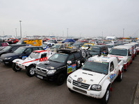 【ダカールラリー15】出場車両がフランスに集結…416台が8159kmの道のりで争う 画像