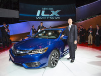 【ロサンゼルスモーターショー14】アキュラの入門セダン、ILX の2016年型に「Aスペック」…スポーティ仕様 画像