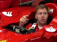 ベッテル選手、フェラーリ F1 で初仕事［動画］ 画像
