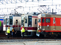 【東武ファンフェスタ】特急用や最新型の車両に混じり展示された10000系 画像