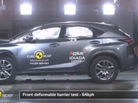 【ユーロNCAP】レクサス の新型SUV、NX に最高評価…衝撃をしっかり吸収［動画］ 画像