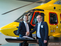 エアバス・ヘリコプターズ、中型双発ヘリ「EC175」初号機を引き渡し 画像