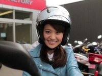 大島優子、ヤマハ トリシティ でバイクデビュー 画像