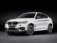 BMW X6 新型に、Mパフォーマンスパーツ…3.0直6ターボは326hpへ強化 画像