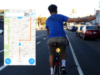 自転車にも方向指示器…スマホ連動のライト「B-Link Gear」 画像