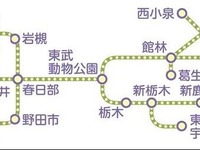 東武、高齢者向けの2日間フリー切符発売 画像