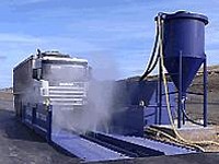 トラック用のホイールウォッシュ機械に注目 画像