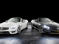メルセデス SL にF1ハミルトン&ロズベルグ仕様、2台買えば少しお得…優勝記念車 画像