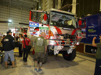 【ダカール15】日野チーム、スタートに向け万全の体制…車検完了を報告 画像