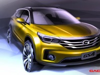 【デトロイトモーターショー15】中国の広州汽車、GS4 を予告…小型SUV 画像