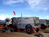 【ダカール15】日野、クラス1・2位で前半戦アルゼンチンステージを無事終了 画像