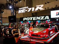 【東京オートサロン15】復活した伝説のタイヤ「RE-71R」推しのブリヂストンブース 画像