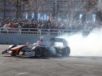 【東京オートサロン15】スーパーフォーミュラ、迫力のデモラン…国本選手「サーキットにも是非！」 画像
