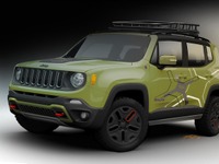 【デトロイトモーターショー15】ジープの小型SUV、レネゲード…2台のカスタマイズカーを初公開へ 画像