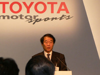 【トヨタF1】「勝ってこそ意味がある」と岡本副社長 画像