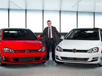【デトロイトモーターショー15】VW ゴルフ、北米カーオブザイヤー2015 を受賞 画像