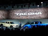 【デトロイトモーターショー15】トヨタ タコマ 新型発表、ミッドサイズ・ピックアップのベンチマークを狙う 画像