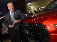 【デトロイトモーターショー15】フォード F-150 新型、2015北米トラック&SUVオブザイヤーに輝く 画像