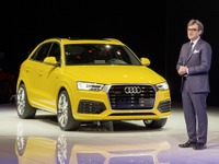 【デトロイトモーターショー15】アウディ の小型SUV、Q3 に改良新型…米国初公開 画像