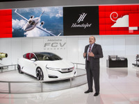 【デトロイトモーターショー15】ホンダ FCV コンセプト、北米初公開…現地発売は2016年に決定 画像