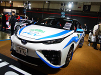 【東京オートサロン15】トヨタ、ラリー仕様のMIRAIを出品［詳細画像］ 画像