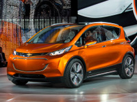 【デトロイトモーターショー15】シボレー BOLT EV コンセプト、約360万円のEVを提案［詳細画像］ 画像