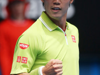 全豪オープン好発進の錦織圭選手、「TIME」誌の表紙を飾る 画像