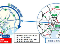 首都高中央環状線、3月7日16時に全線開通 画像