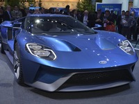 【デトロイトモーターショー15】フォード、NSX への牽制か…新型 GT のサプライズデビュー 画像