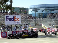 【CART第2戦 決勝】中野初ポイント、高木はトヨタの逆転優勝を阻むクラッシュ 画像