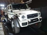 【東京オートサロン15】メルセデスベンツ G63 AMG 6×6…6輪のモンスター［詳細画像］ 画像