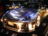 【東京オートサロン15】カスタムカーコンテスト、3Dペイントの GT-R がグランプリ 画像
