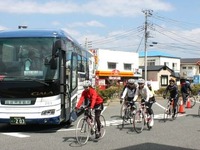 目的地までバス移動、サイクリング後は南房総の温泉が楽しめるツアー 画像