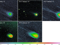 国立天文台など、フィンレー彗星2回目のアウトバーストを観測 画像