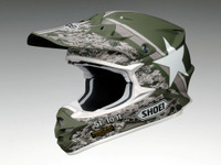 SHOEI VFX-W、迷彩カラーのグラフィックモデルを限定発売 画像