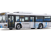 いすゞ、大型路線バス エルガハイブリッド を改良…ローモード追加で加速性能向上 画像