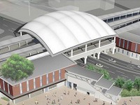 阪神甲子園駅、上り線ホーム2月21日に拡幅 画像