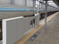 東京メトロ、東西線で大開口ホームドアの実証実験…3月7日から 画像