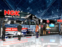【大阪オートメッセ15】日本特殊陶業、NGKプラグ搭載の NAKAJIMA RACING SF14 を展示 画像