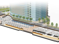 阪神、梅田駅の改良工事に着手…ホーム幅を拡大 画像