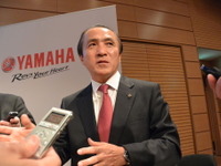 ヤマハ発動機 柳社長「15年は次のステージに進むきっかけになる」 画像