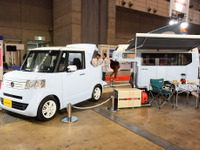 【キャンピングカーショー15】ホンダ、ピックアップ仕様の「N-TRUCK」出展…トレーラーは免許不要 画像