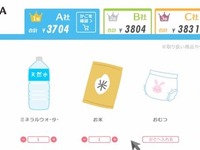 「日用品のまとめ買い」にうれしい、合計金額を比較できるサイト 画像