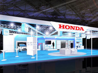 【スマートグリッド EXPO】ホンダ、FCV用外部給電器のコンセプトモデルなどを出展 画像