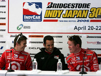 【IRL】インディ ジャパン、予選は雨で中止 画像