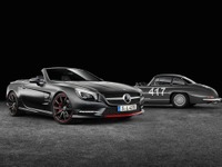 【ジュネーブモーターショー15】メルセデス SL に「ミッレミリア417」…伝説レースの栄光を讃える 画像